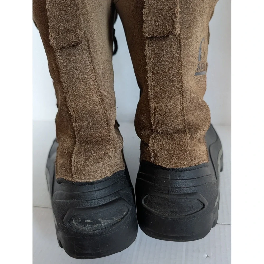 SOREL Chilanko Men's Size 12 Brown Suede Insulated Winter Snow Boots